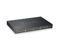Zyxel Nebula Gigabit Ethernet Smart-Managed PoE+ Switch mit 48 Ports einem Bud