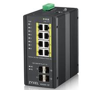 Zyxel RGS200-12P Managed L2 Gigabit Ethernet (10/100/1000) Power over Ethernet (PoE) Black