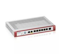 Zyxel USG Flex 100HP 3 Gbit/s 750 Mbit/s 1500 Mbit/s 550382.5753 h IKEv2 IPSec SSL Wired