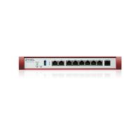 Zyxel USG FLEX 200HP 5 Gbit/s 1.2 Gbit/s 2000 Mbit/s 191.9 BTU/h IKEv2 IPSec SSL Wired