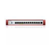 Zyxel USG FLEX 500H 10 Gbit/s 2 Gbit/s 3500 Mbit/s 211.3 BTU/h IKEv2 IPSec SSL Wired
