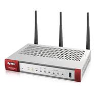 Zyxel USG20W-VPN-EU0101F wireless router Gigabit Ethernet Dual-band (2.4 GHz / 5 GHz) Grey, Red