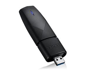 Zyxel WiFi 6 AX1800 USB Adapter - Support MU-MIMO, OFDMA for lag-free network experience. Advanced security of WPA2/WPA3 encryption [NWD7605]