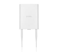 Zyxel WiFi 7 BE5100 Wireless Access Point | Outdoor IP55 Protection | 2.5Gb 4-Stream Dual-Radio | Small Business | Smart Mesh MLO | PoE Injector Included | Nebula App/Cloud or Standalone [NWA55BE]