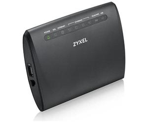 Zyxel Wireless N300 VDSL2 4-port Gateway with USB - Annex A / POTS [VMG1312-B10D], New