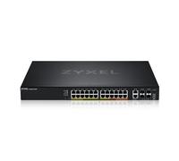 Zyxel XGS2220-30HP 24-port GbE L3 Managed PoE+ Switch with 6 10G Upli