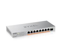 Zyxel 8 ports 100W total PoE++ Desktop MultiGig Unmanaged Switch