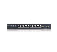 Zyxel 8-Port Multi-Gig 2.5G Cloud/Smart-Managed Switch | 2x 10G SFP+ | Desktop/Wall Mount [XMG1915-10E]