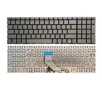 ZYXMGDP Replacement parts Russian/German Laptop keyboard For HP for Pavilion 15-CN 15-CR 15-CW 15-DR 15-EC 15-CX 15-DK 15t-DA 17-BY 17-CA 17A-CA 17Z-by(Silver No backlit)