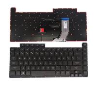 ZYXMGDP Replacement parts US RGB Backlit Keyboard for ASUS for ROG for Strix G531 G532 G531GW G531GV G531GT G532LWS G532LV G532LW English V184262AS1 0KN1-8T1US11