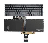 ZYXMGDP Replacement parts US/Spanish Keyboard for HP 15-FD 15-FC 15-fd0000 15-fd1000 15-fc0000 Backlit(SP with AI)