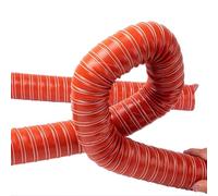 ZYXQQJ 1 2 3 4 5 6 Inch Automotive Air Ducting Hose Flexible Air Intake Hose Silicone Heat Resistant Exhaust Hose Dryer Vent Hose(32mm-1 1/5in,4m/13.12ft)