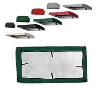 ZYXQQJ 75x47in 84x48in Replacement Canopy For Swing Seat Outdoor Porch Swing Canopy 210D Oxford Cloth Patio Swing Top Cover(Green,84x48x9in)