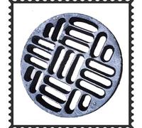ZYXQQJ Round Drain Grate Cast Iron Sewer Grates Outdoor Flat Drain Grate Cover Cast Iron Plug-in Floor Drain 8 12 14 16 18 20 22 24 26inch(30x3cm/11.8x1.2in)