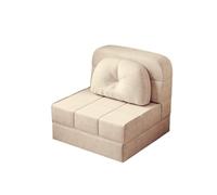 ZYYANSHOP Sleeper Chair Bed Folding Sofa Bed Can Be Converted Into a Sleeping Chair Floor and a Cushion, Suitable For Guest Beds Foldable sofa(Khaki,72cm)