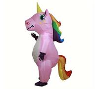 zyyhs Inflatable Cow Dinosaur Deer Costume Inflatable Costume Diverse Role Playing Party Halloween Parade Carnival Set jumpsuit (L（150-190CM）, Q)