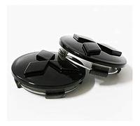 ZYYUUJ 4 Pcs Car Hub Centre Caps for Mitsubishi ASX Lancer L200 56MM Waterproof Wheel Centre Cap DustProof Hub Cover Protective Hubcaps Tyres Decoration Accessories