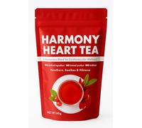 Zyzven Naturals Harmony Heart Herbal Loose Leaf Tea - 60g - Caffeine-Free Botanical Blend with Hawthorn, Hibiscus & Olive Leaf - Traditional Herbs for Balance & Wellbeing
