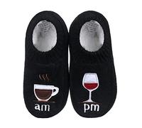 ZYZX Cute Funny Slipper Socks with Grips,Soft House Slippers for Women