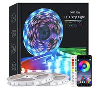 zyzykeji Led Strip Light 20m with Music Sync, RGB Smart Strip Lights with Remote and APP Control, Lights for Bedroom, TV, Kitchen, Party, Home(2 Rolls of 10m)