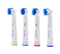 ZZ-Clan - Replacement Toothbrush Heads Compatible with Dontodent Active - Best Performance - (4 Brush Heads)