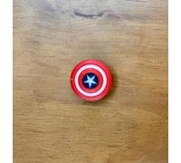 ZZ LIFE Cabinet Knobs for Furniture, Drawers and Shelves, Custom Pulls - Unique Home Decor - Cool and Amazing Designs (8, Red/White)