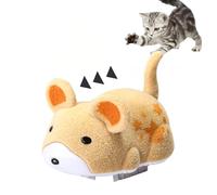 ZZ-Mengjie 2025 Cat Toys, Interactive Cat Toys for Indoor Cats, Mice Toy For Cat Kitten Dog Pet Novelty Gift Trick Bugs, Automatic Cat/Kitten Toys for Bored Indoor Adult Cats (yellow)