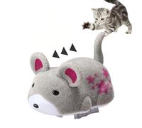 ZZ-Mengjie 2025 Cat Toys, Interactive Cat Toys for Indoor Cats, Mice Toy For Cat Kitten Dog Pet Novelty Gift Trick Bugs, Automatic Cat/Kitten Toys for Bored Indoor Adult Cats (grey)