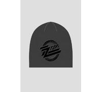 ZZ Top Band Logo Beanie Hat in Grey ZZ Top Grey One Size