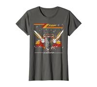 ZZ Top Eliminator Album T-Shirt, Women, Asphalt Grey, 3X-Large