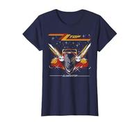 ZZ Top Eliminator Album T-Shirt, Women, Navy Blue, 3X-Large