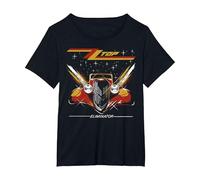 ZZ Top Eliminator Album T-Shirt, Women's Plus, Black, 5X