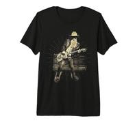 ZZ Top Live III Official Billy F Gibbons Premium T-Shirt