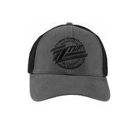 ZZ Top Logo Baseball Cap in Black ZZ Top Black One Size
