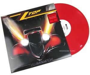 ZZ TOP LP Eliminator RED Vinyl Limited Edition Legs Sharp Dressed Gimmie All Yr