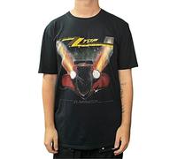 ZZ Top Men's Eliminator Short Sleeve T-Shirt, Black, X-Large