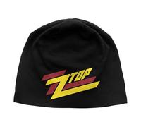 ZZ Top Men's Logo JD Print Beanie in Black ZZ Top Black One Size