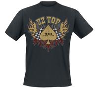 ZZ Top Race Flag T-Shirt black XXL