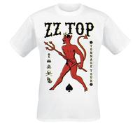 ZZ Top Tonnage Tour T-Shirt white M