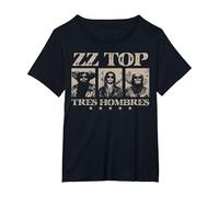 ZZ Top Tres Hombres T-Shirt, Women's Plus, Black, 6X