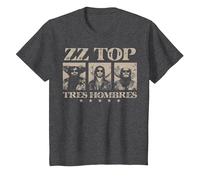ZZ Top Tres Hombres T-Shirt, Youth, Dark Heather Grey, 3T