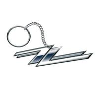 ZZ Top Keyring Twin Z's Band Logo Keychain