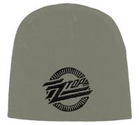 ZZ Top Women's Circle Logo Beanie in Grey ZZ Top Grey One Size