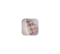 ZZ ZINFANDEL Shiny Rhinestone Ring for Women Bohemian Thick Big Elliptical Geometry Ring Adjustable Crystal Band Ring Wedding Party Prom Ring for Women, Metal, Crystal