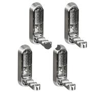 ZZABCDEGH Foldable Wall Hooks Hidden Folding Wall Hook 4 Pcs Multicolor for Home Kitchen(Color1)