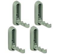 ZZABCDEGH Foldable Wall Hooks Hidden Folding Wall Hook 4 Pcs Multicolor for Home Kitchen(Color4)