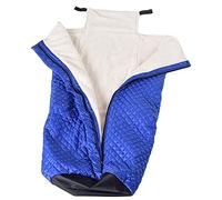 ZZABCDEGH Lower Body Wheelchair Cover Wheelchair Fleece Lined Blanket With Zipper Multicolor For Lower Body Warmth(Blue)