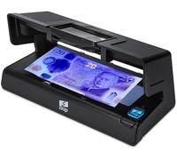 ZZap D30i - Counterfeit Banknote Detector - LED Ultraviolet Light, Magnetic, Watermark & Microprint Detection, Rechargeable Battery, Inbuilt Magnifying Glass, Battery Or Mains Powered - Money Checker