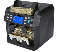 ZZap NC70 Mixed Denomination Bill Counter/2 Pocket Sorter/Counterfeit Detector - Money Cash Value Currency Machine