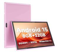 ZZB 10 inch Tablet Android 15 Tablet PC, 10.1" Android Tablets DDR4 8GB RAM 32GB ROM 2MP+8MP Dual Camera 5G WiFi-6 BT Support 1TB Expand 10 in IPS 6000mAh Battery Powerful Performance Tablets (Pink)